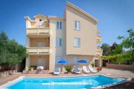 Apartmány Villa Ana ostrov Pag Chorvátsko