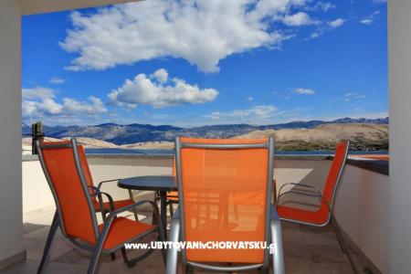 Sun Apartmány Pag ostrov Pag Chorvátsko