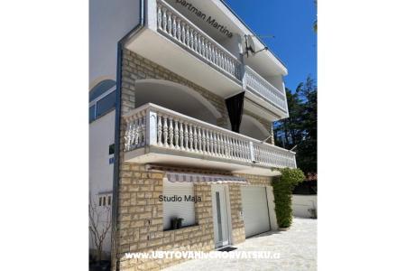 Apartmán Martina, studio Maja Starigrad Paklenica Chorvátsko