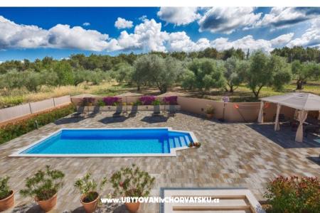  Dom s bazénom - Villa Marijana  Petrčane Chorvátsko