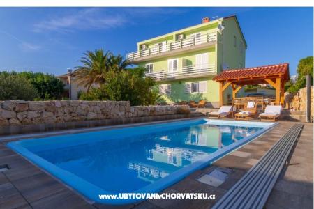 Apartmány Villa Seka pool &amp; sauna ostrov Rab Chorvátsko
