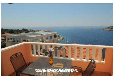 Apartmány Panorama s bazenom Rogoznica Chorvátsko