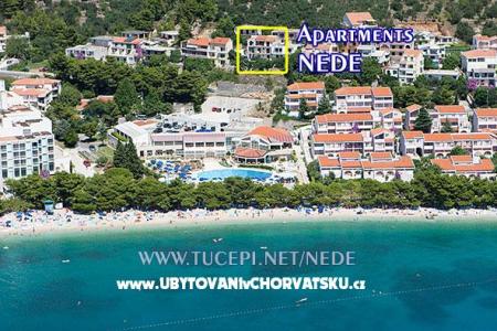 Apartmány NEDE Tučepi Chorvátsko