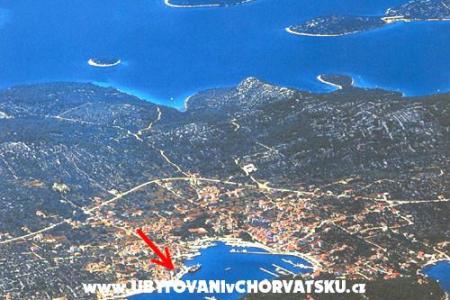 Apartmány Luce ostrov Ugljan Chorvátsko