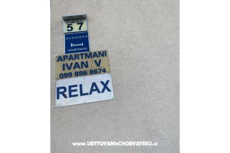 Apartmány Ivan V      RELAX foto 5