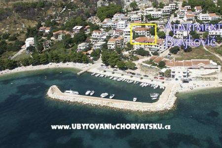 Apartmány Brajkovic Živogošče Chorvátsko