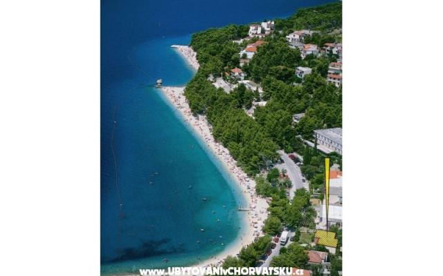 Apartmán Miro - ubytovanie Baška Voda Chorvátsko