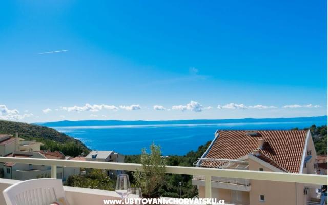 Apartmány Maslina - ubytovanie Baška Voda Chorvátsko