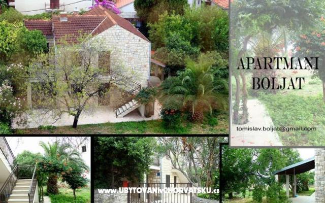 Apartmány Boljat - ubytovanie ostrov Brač Chorvátsko