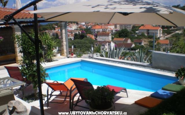 Villa Yannie - ubytovanie ostrov Brač Chorvátsko