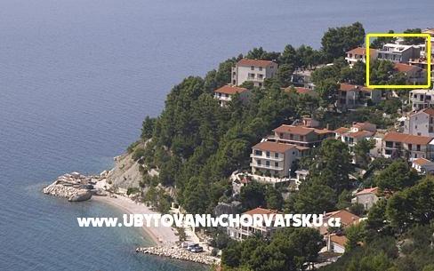 Apartmány Tomaš - Brela - ubytovanie Brela Chorvátsko