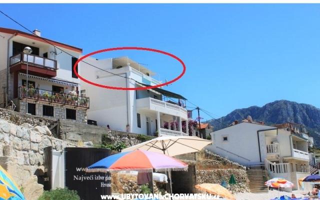 Apartmán NINA - ubytovanie Gradac – Podaca Chorvátsko