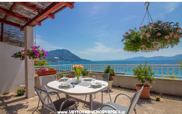 Apartmány Martičić  - ubytovanie Gradac – Podaca Chorvátsko