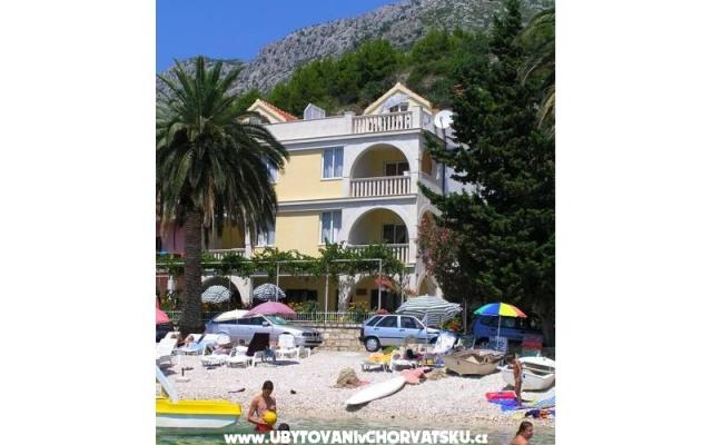 Pansion Franka - ubytovanie Gradac – Podaca Chorvátsko