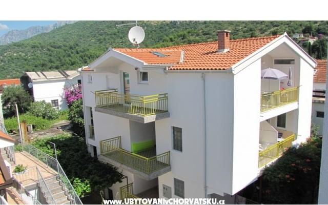 Primorac Apartmány - ubytovanie Gradac – Podaca Chorvátsko