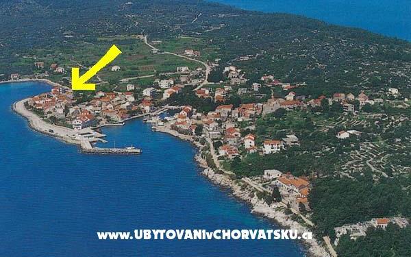 Apartmán Antea - ubytovanie ostrov Hvar Chorvátsko
