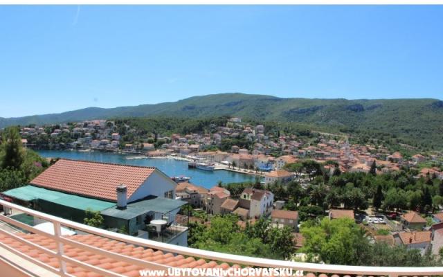 Apartmány  Burkovo - ubytovanie ostrov Hvar Chorvátsko