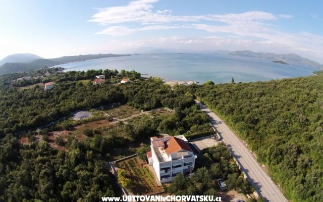 Apartmány Tonći - ubytovanie Drače &amp; Trstenik Chorvátsko