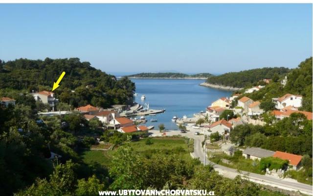 Apartmány Telenta - ubytovanie Korčula Chorvátsko