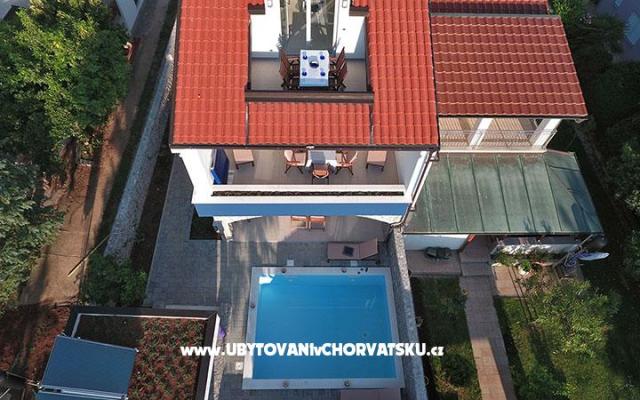Apartmány Villa Petra  - ubytovanie ostrov Krk Chorvátsko