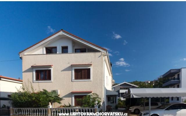 Moderan apartman za 2-10 osoba  - ubytovanie ostrov Krk Chorvátsko