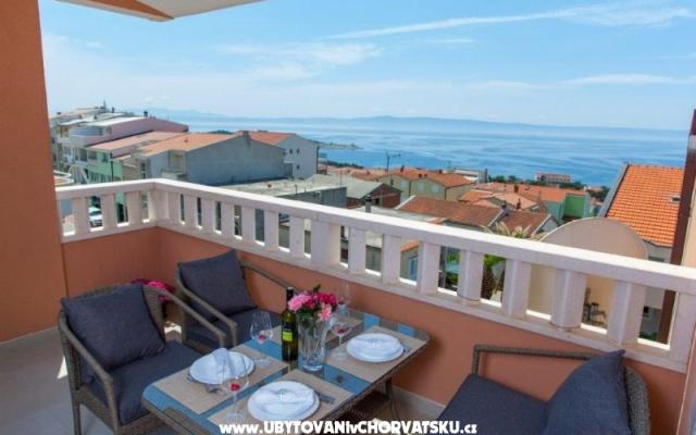 Apartmány Livira - ubytovanie Makarska Chorvátsko