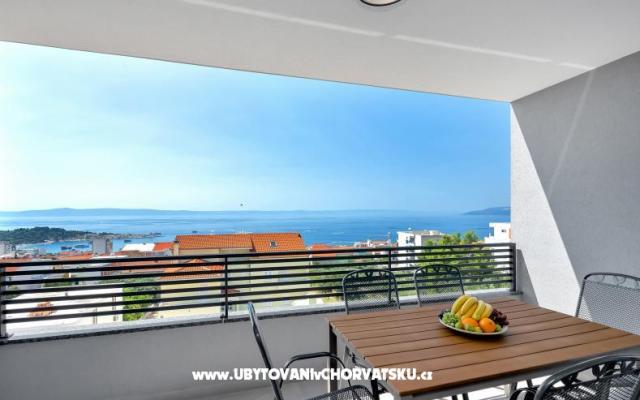 Luxury Apartmány + beach parking - ubytovanie Makarska Chorvátsko