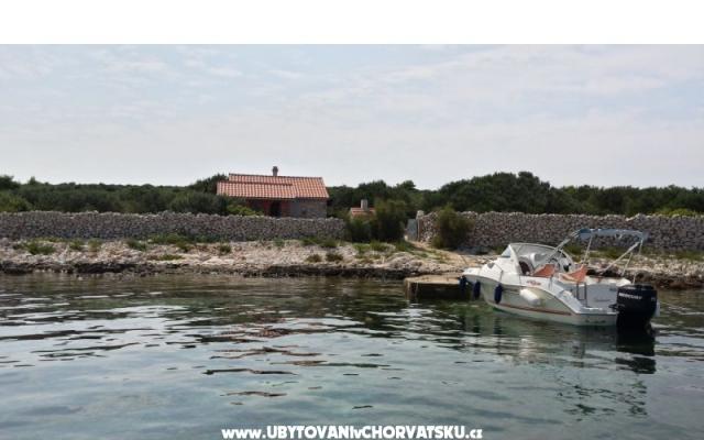 Robinzon house Kornati-Gangaro - ubytovanie Murter Chorvátsko