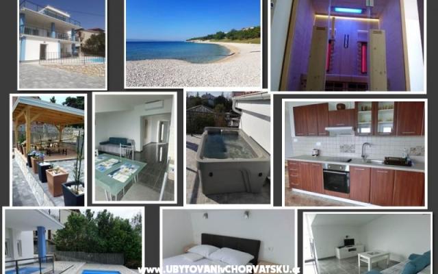Apartmány Bribirska - ubytovanie Novi Vinodolski Chorvátsko