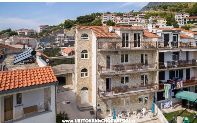 Apartmány Jurisic - ubytovanie Omiš Chorvátsko