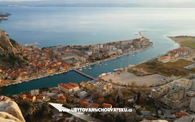 Apartmán Marija Mandić - ubytovanie Omiš Chorvátsko