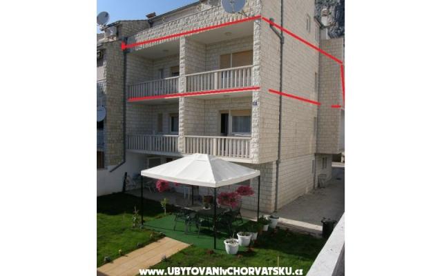 Apartmány Luca - ubytovanie Omiš Chorvátsko