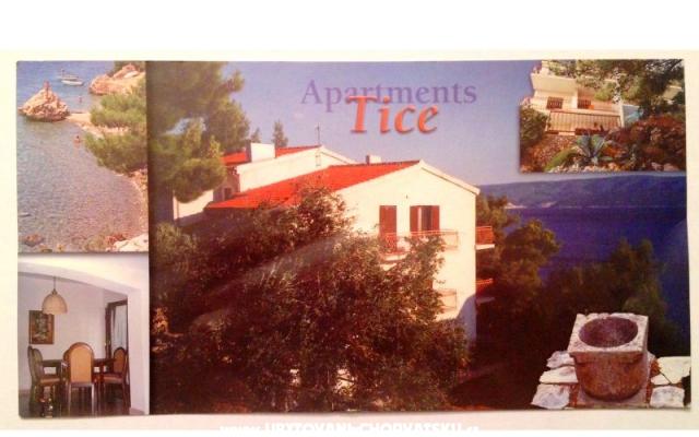 Apartmány Tice - ubytovanie Omiš Chorvátsko