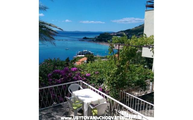 Studio apartman Dinka - ubytovanie Omiš Chorvátsko