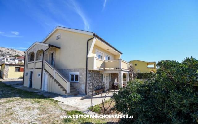 Apartmány Lana - ubytovanie ostrov Pag Chorvátsko