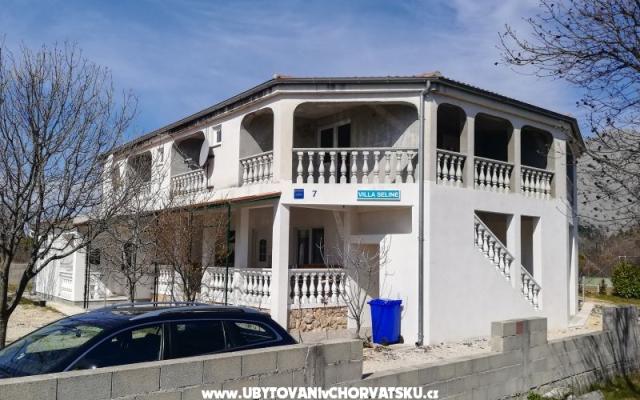 Vila Seline - ubytovanie Starigrad Paklenica Chorvátsko