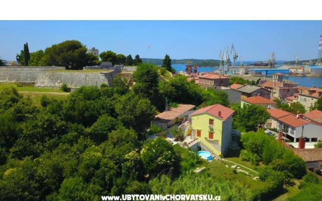 Kastel Garten apartments - ubytovanie Pula Chorvátsko