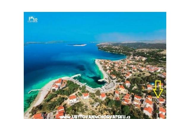 Rodinný apartmán house - ubytovanie Šibenik Chorvátsko