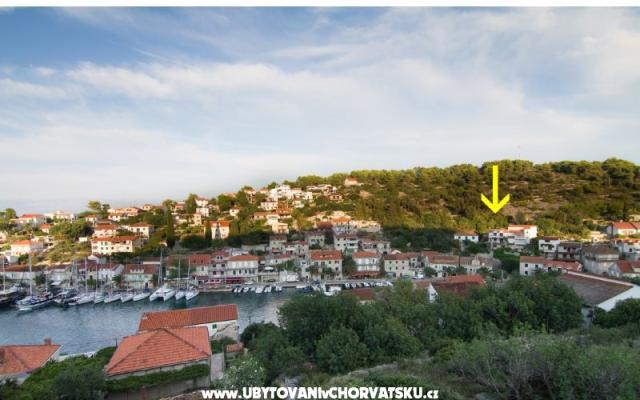 Apartmány Marko - ubytovanie ostrov Šolta Chorvátsko