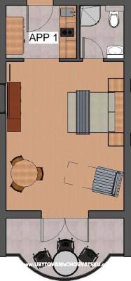 Apartmány Amarilis - ubytovanie Tučepi Chorvátsko