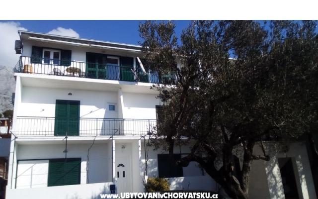 Apartmány Mitan - ubytovanie Tučepi Chorvátsko