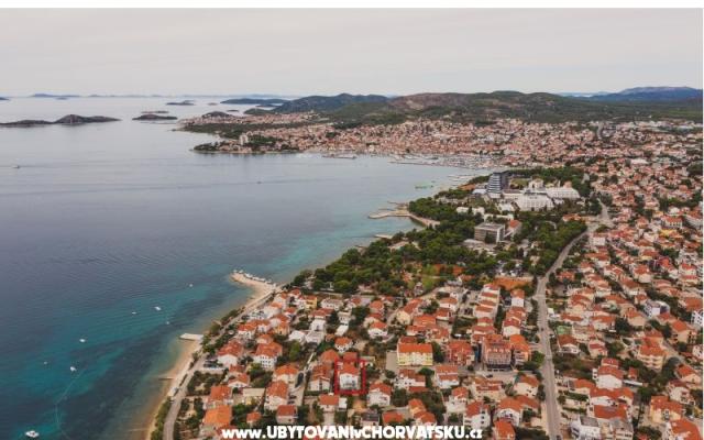 Apartmány Karlov - ubytovanie Vodice Chorvátsko