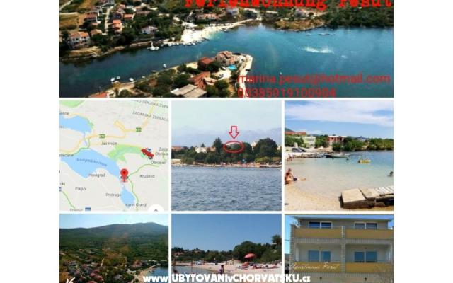 Apartmány Pešut - ubytovanie Zadar Chorvátsko