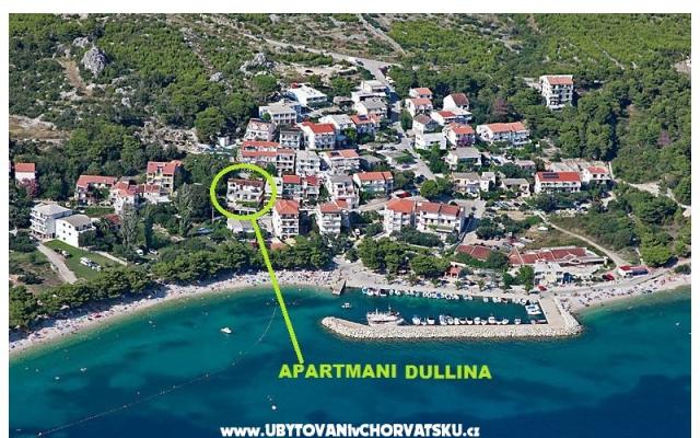 Apartmány Dullina - ubytovanie Živogošče Chorvátsko