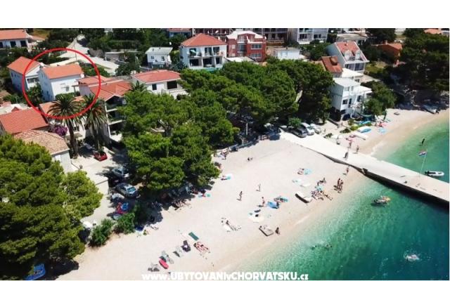 Apartmány Z and Z - ubytovanie Živogošče Chorvátsko