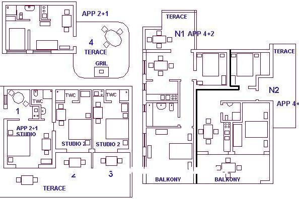 Apartmány Tudor Krk – foto 2