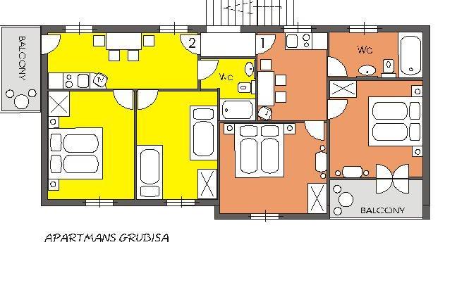 Apartmány Grubiša – foto 3